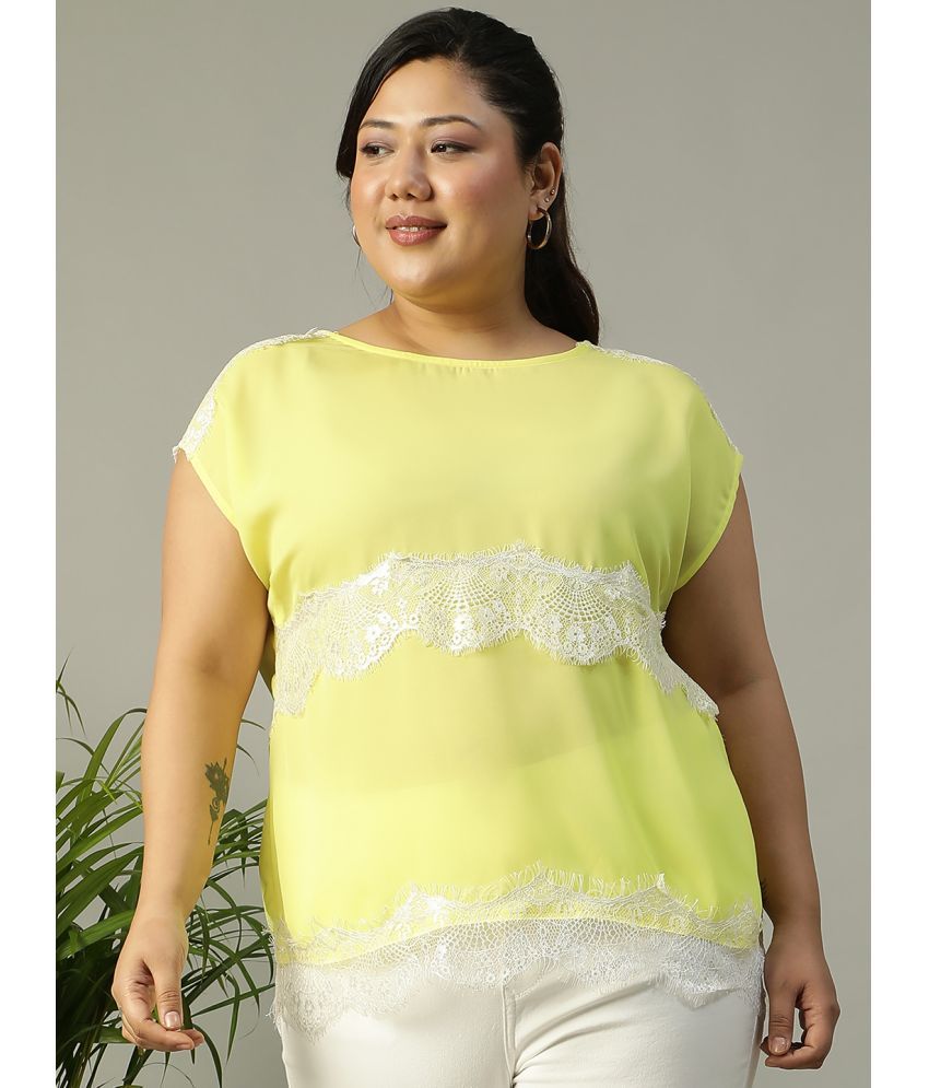     			Oxolloxo Yellow Polyester Women's Regular Top ( Pack of 1 )