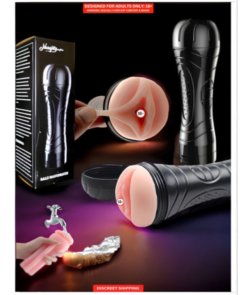     			PURE PASSION Sexy Russian 10 inch Long Size Handy Masturbator Flashlight  Sexy Ultra Soft pussy Sex Toys For Men With  Free Lube By Bluemoon