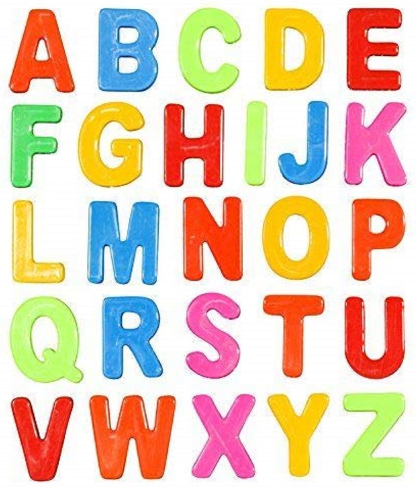     			1620Y-YESKRT TOYS  Magnetic Alphabets for Kids – A to Z ABCD Fridge Magnets, Educational Alphabet Learning Toys, Multicolor Capital Letters Block Set for Toddlers, Spelling Activity Toy (Pack of 1)