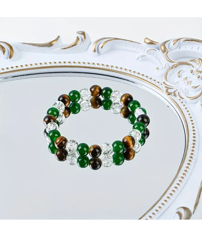     			AdvaitEtp Green Bracelet ( Pack of 1 )