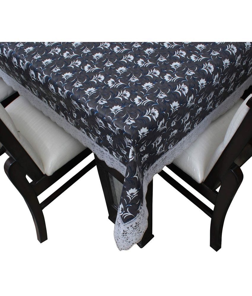     			CreadCraft Printed PVC 4 Seater Rectangle Table Cover ( 150 x 105 ) cm Pack of 1 Multi