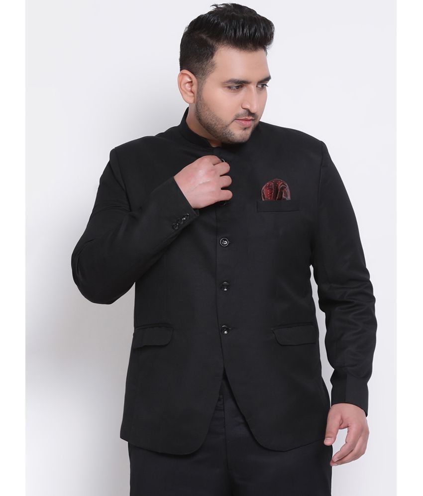     			Hangup Viscose Men's Blazer - Black ( Pack of 1 )