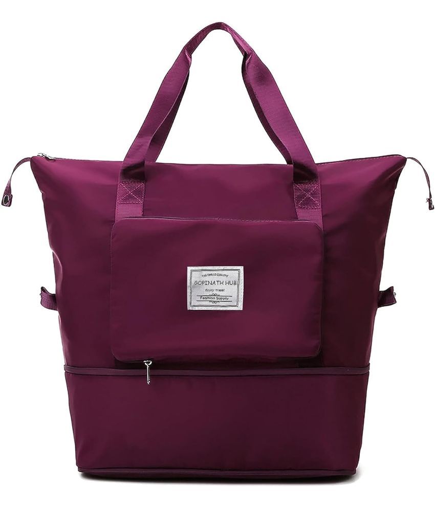     			ItsApna 15 Ltrs Maroon Canvas Duffle Bag