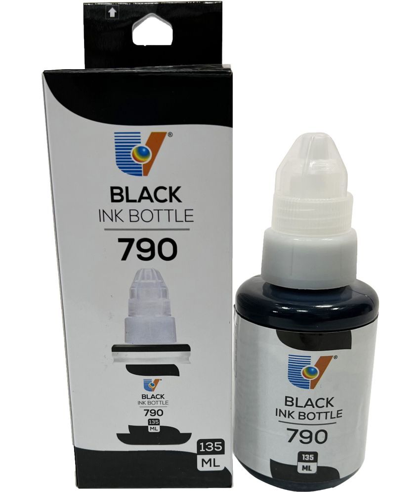     			UV INFOTECH G2000/GI790 Black ink 135ml Pack of 1 Compatible for G1010 G1000 G2002 G2000 G2012 G2010 Printers