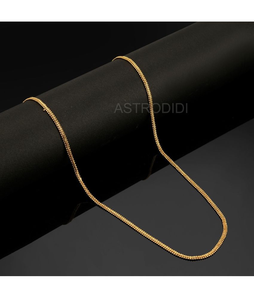     			Astrodidi Gold Plated Chain ( Set of 1 )