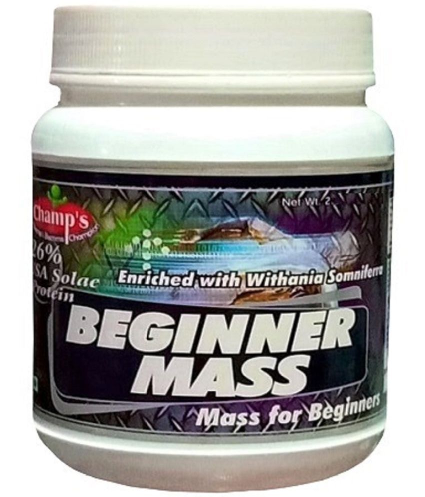     			Champs Nutrition BEGINNER MASS (500G+500G) 1 kg Chocolate Pack of 2