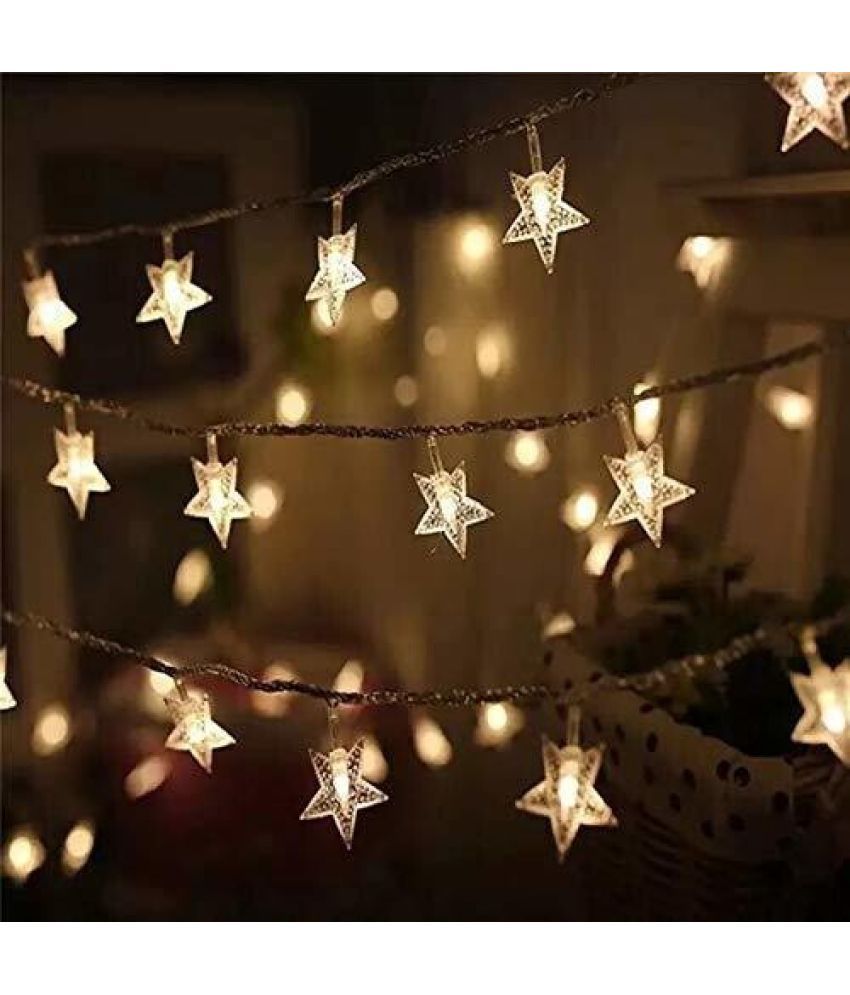     			HOME DELIGHT Yellow 3Mtr String Light ( Pack of 1 )