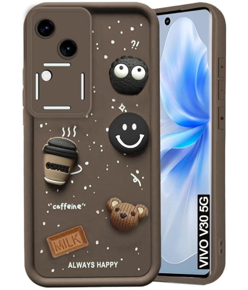     			Doyen Creations Plain Cases Compatible For Rubber Vivo V30 ( )