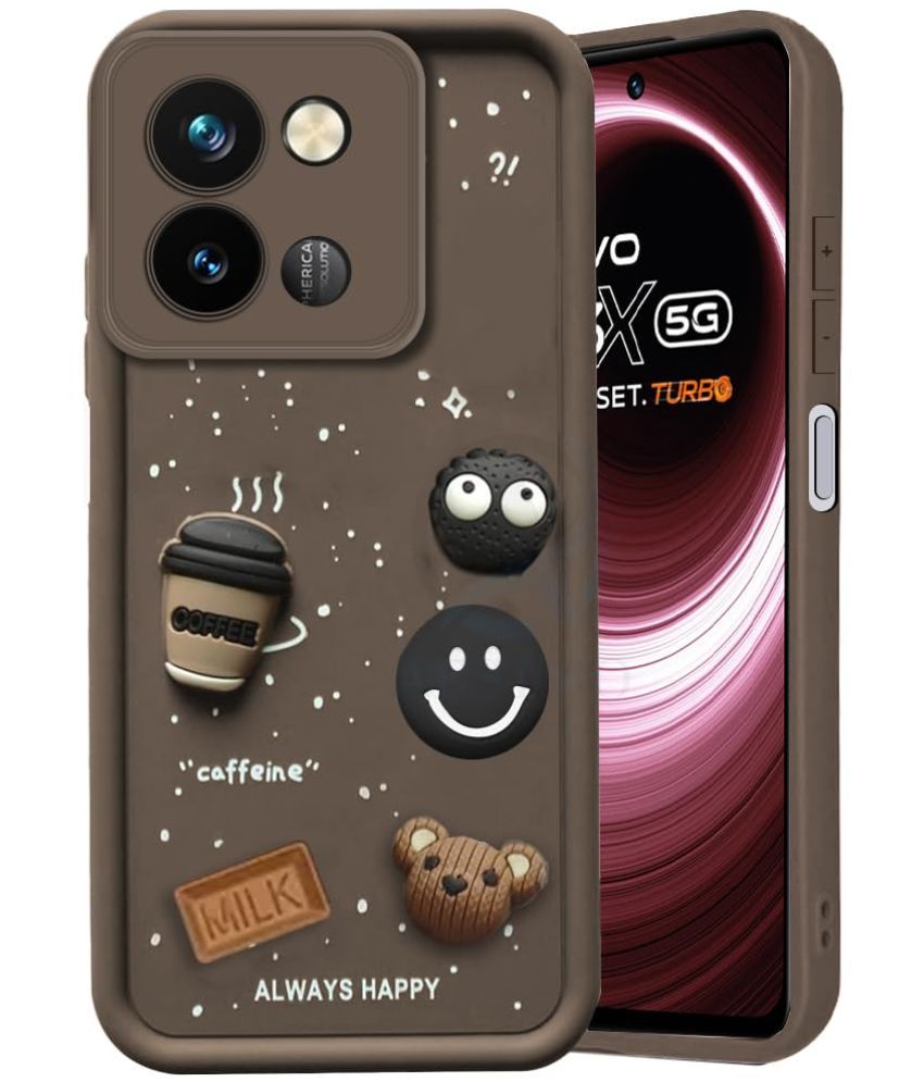     			Doyen Creations Plain Cases Compatible For Rubber Vivo T3x ( )