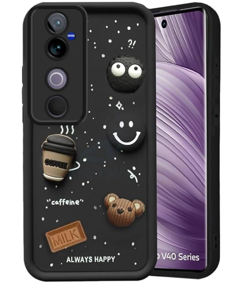     			Doyen Creations Plain Cases Compatible For Rubber Vivo V40 ( )