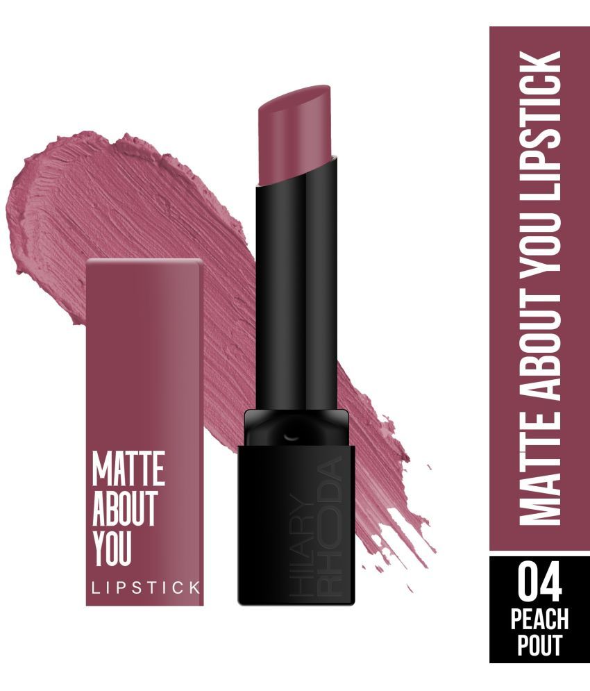     			Hilary Rhoda Pink Matte Lipstick 20