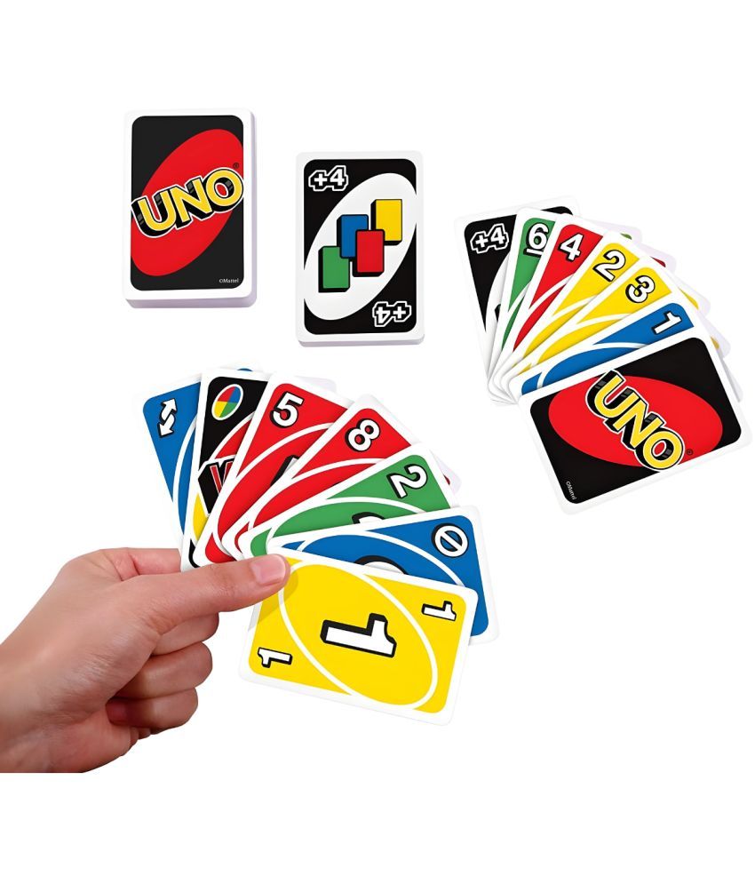     			SARVASHVA TRENDS Plastic Uno Card Game, Indoor Games Card, Fast Uno Card, UNO Card, Family Fun Games, Family Uno Card Game, Kids Uno Card, Kids Uno Card Game, uno card game, plastic uno cards, Uno Playing Card Game For 7 Yrs And Above For Adult (108 Cards)