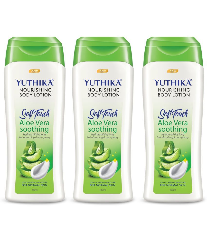     			Yuthika Nourishment Lotion For Normal Skin 100 ml ( Pack of 3 )