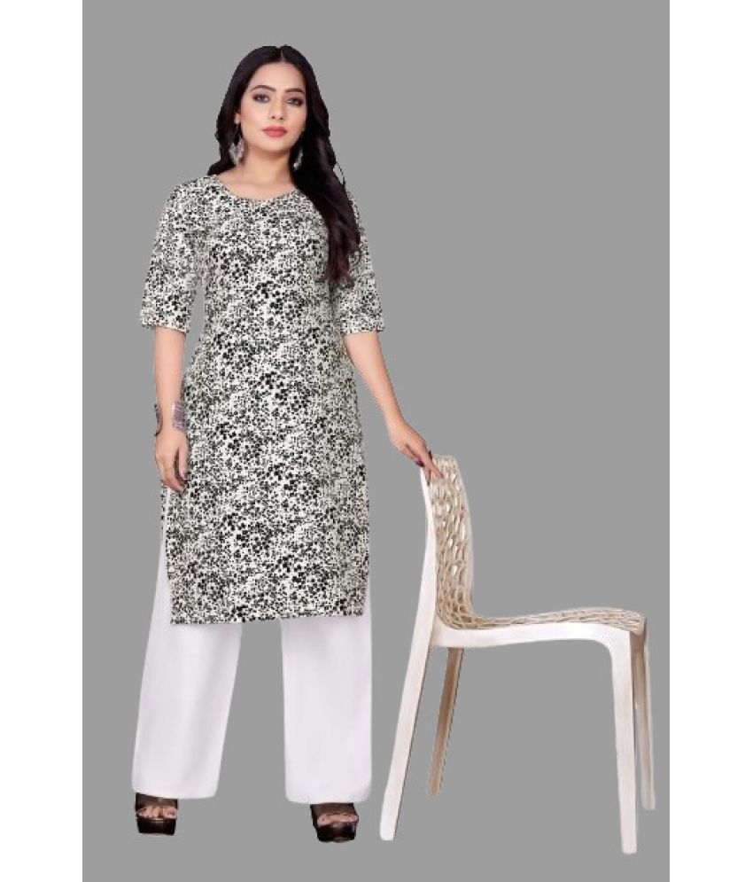     			RUNAYA NX Pack of 1 Viscose Rayon Printed A-line Women's Kurti - ( Multicolor )