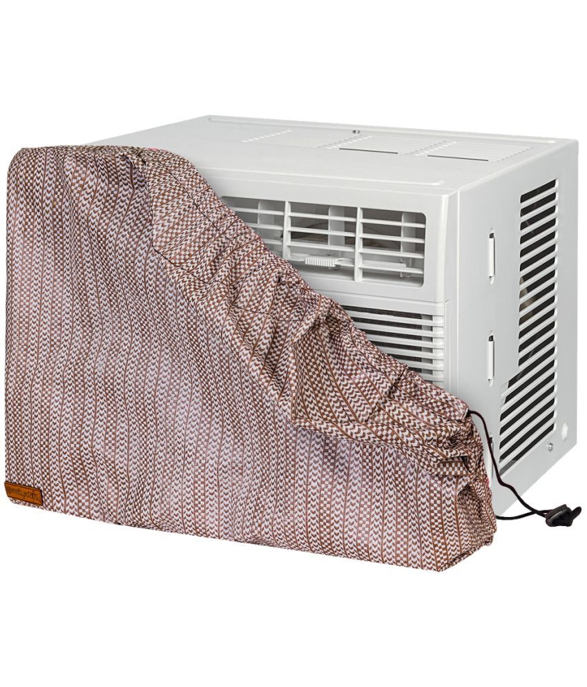     			PrettyKrafts Single Others Brown AC Cover for Tower AC