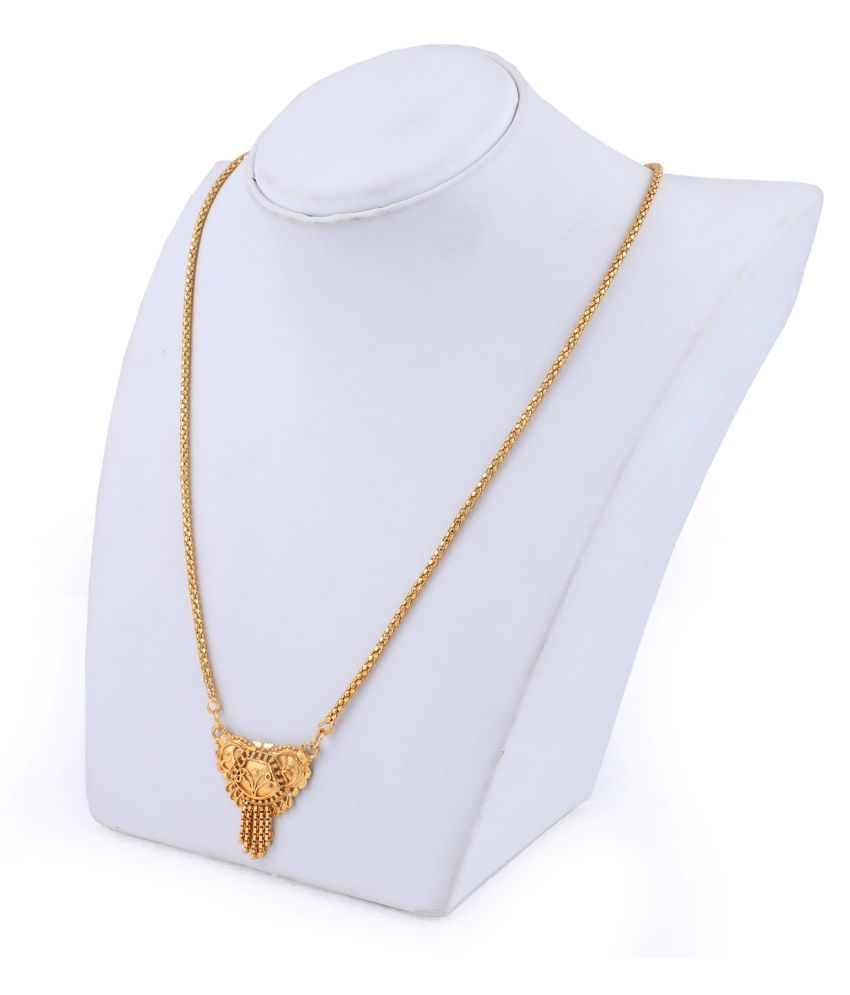     			Shankhraj Mall beautiful alloy material pendal mangalsutra with chain-100133