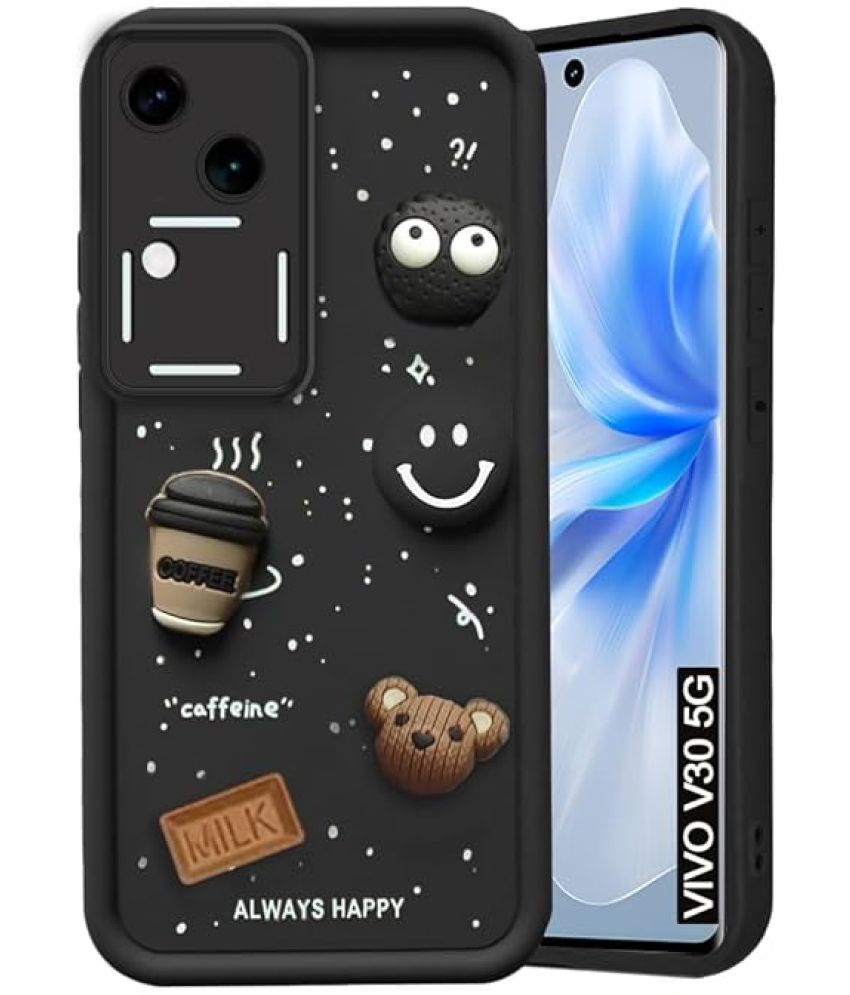     			Bright Traders Plain Cases Compatible For Rubber Vivo V30 pro ( )