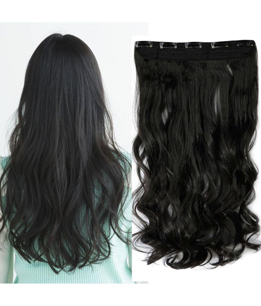     			BELLA HARARO - Black Clip In Hair Extension