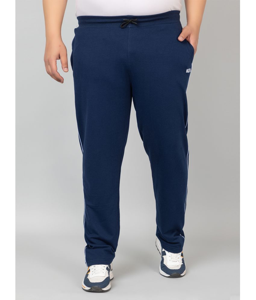     			Kepa Blue Cotton Blend Men's Trackpants ( Pack of 1 )