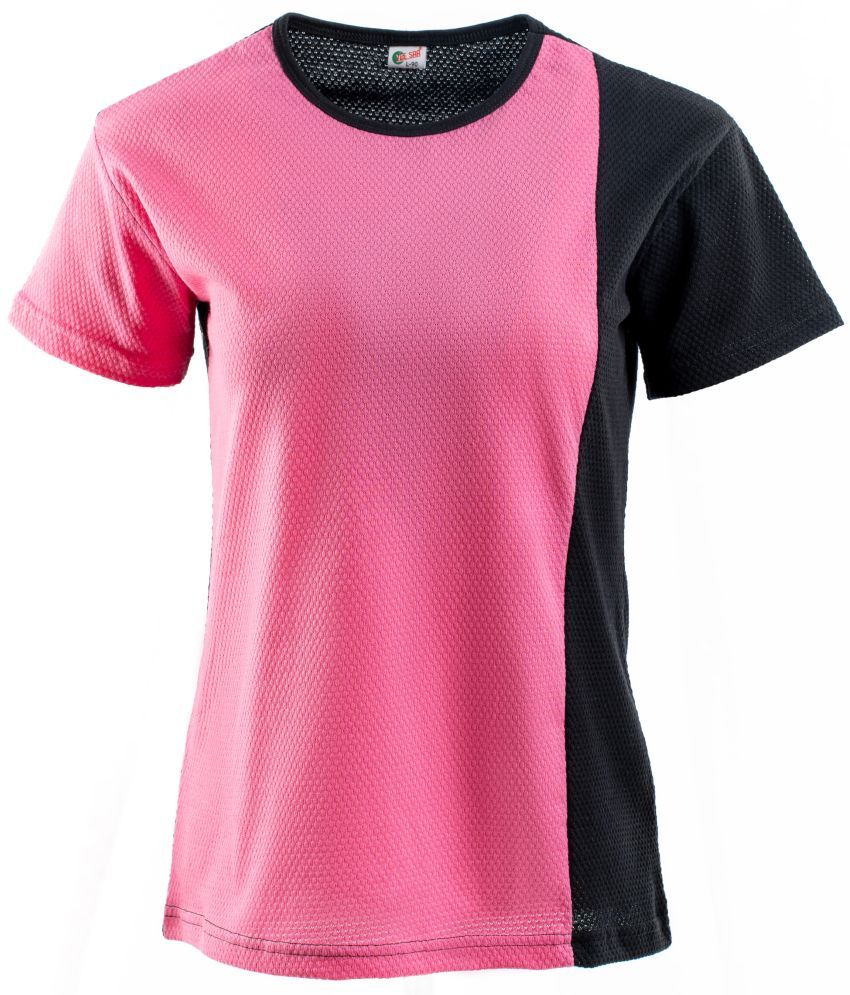     			VEE SAA Pack of 1 Cotton Women's T-Shirt ( Pink )