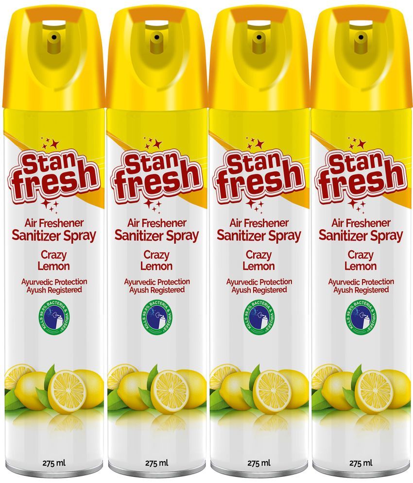     			STANFRESH Room Freshener Touch Spray ( Pack of 4 )