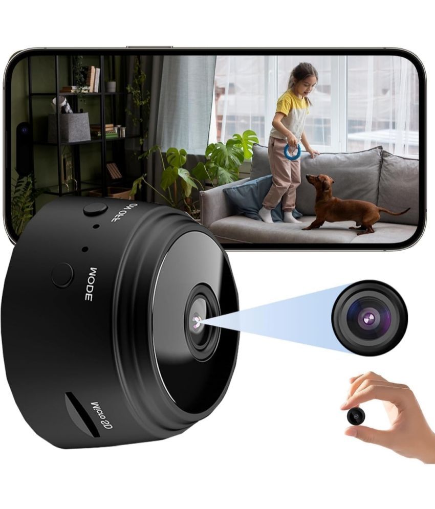     			FLOZACK Hidden MINI CAMERA Wi-Fi Dome 1080 Camera