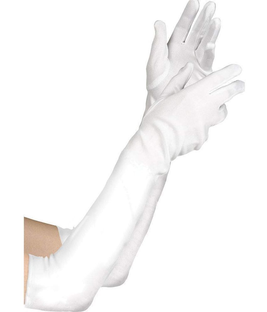     			THRIFTKART Full Fingers Cotton Riding Gloves ( Pair of 1 )