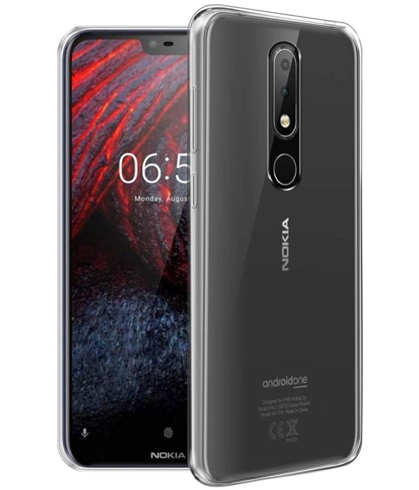     			Doyen Creations Plain Cases Compatible For Silicon Nokia 6.1 plus ( )