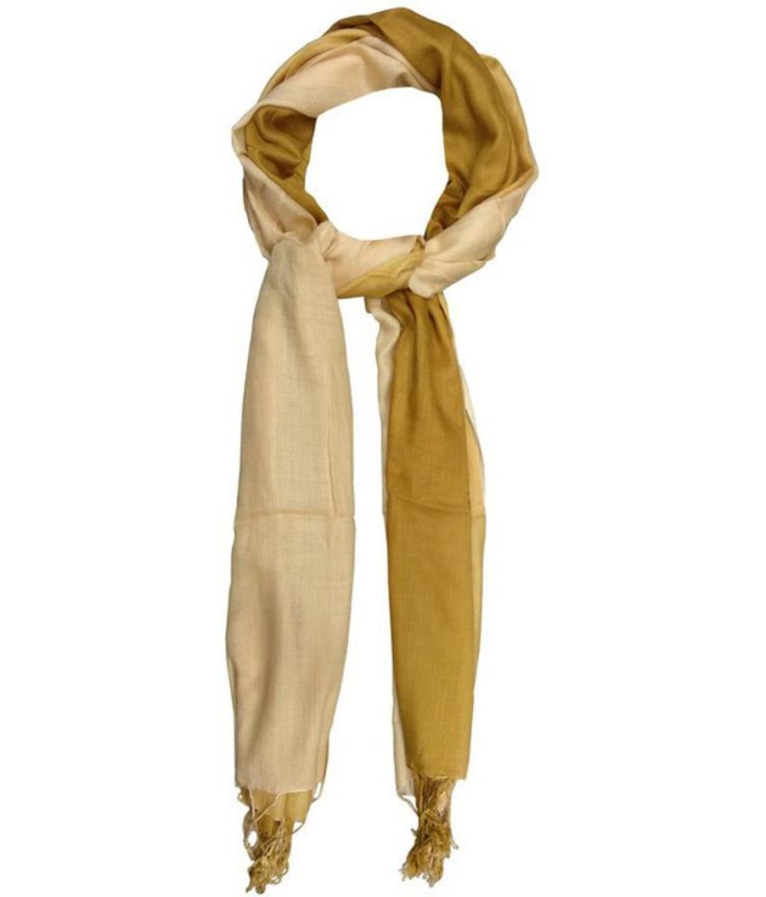     			Reoutlook Yellow Rayon Women's Stole ( Pack of 1 )