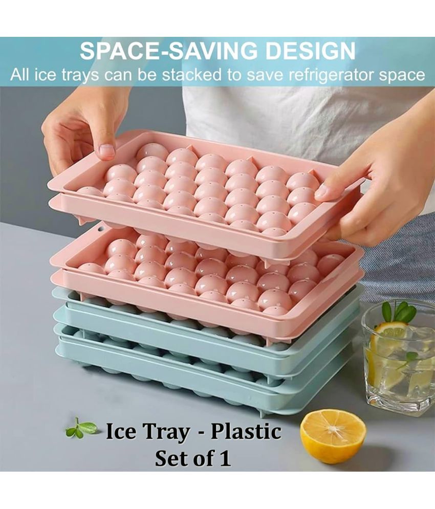     			Stysol Ice Tray  Pink 1 Pcs