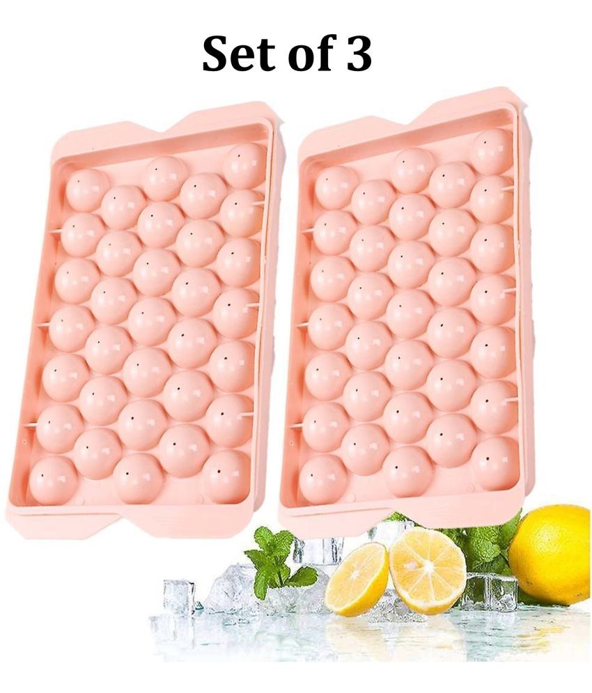     			Stysol Lolipop Ice Tray Peach 3 Pcs