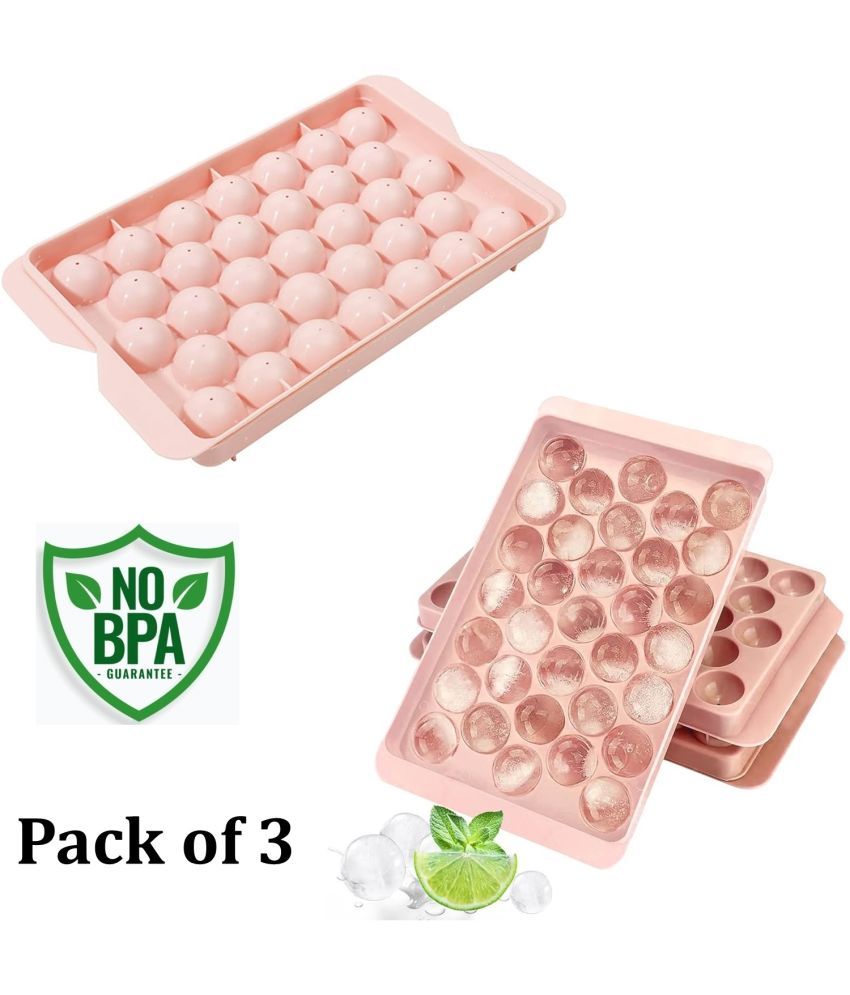     			Stysol Lolipop Ice Tray Pink 3 Pcs