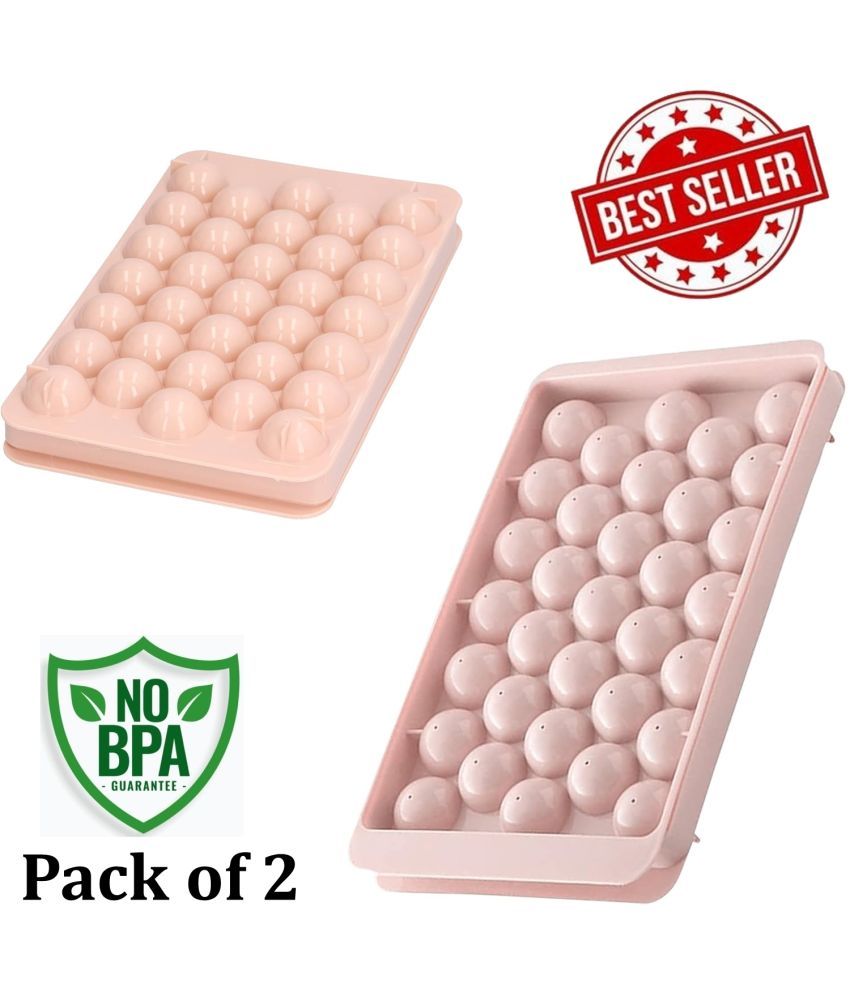     			Stysol Pink Ice Tray Peach 2 Pcs