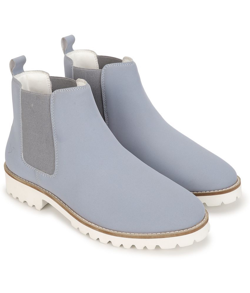     			Yoho Blue Women's Ankle Length Boots