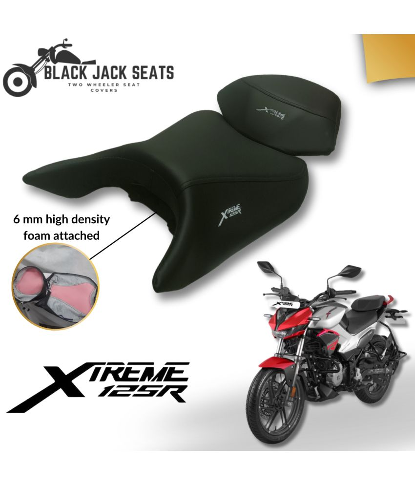     			Black Jack Seats Premium Seat Cover for Xtreme 125R | 6mm Foam Cushioning | Durable & Stylish