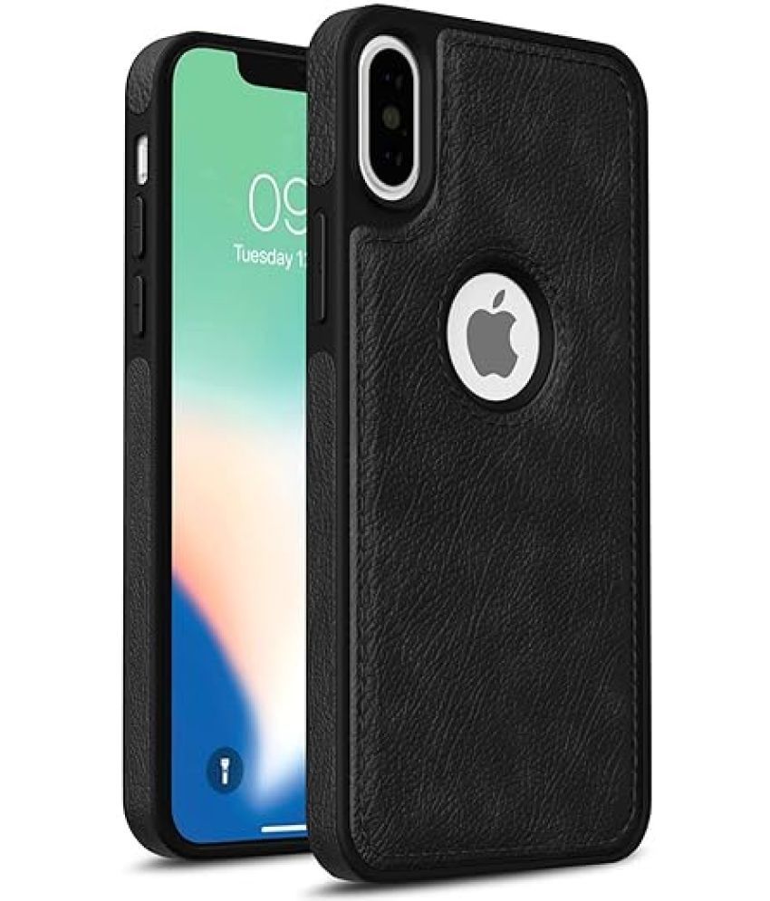     			Bright Traders Shock Proof Case Compatible For Leather Apple Iphone X ( )