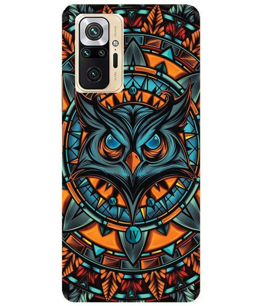     			hello case Multicolor Printed Back Cover Silicon Compatible For Mi Redmi Note 10 Pro Max ( Pack of 1 )