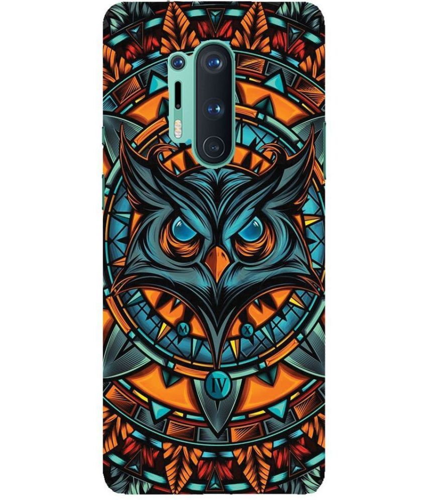     			hello case Multicolor Printed Back Cover Silicon Compatible For OnePlus 8 Pro ( Pack of 1 )