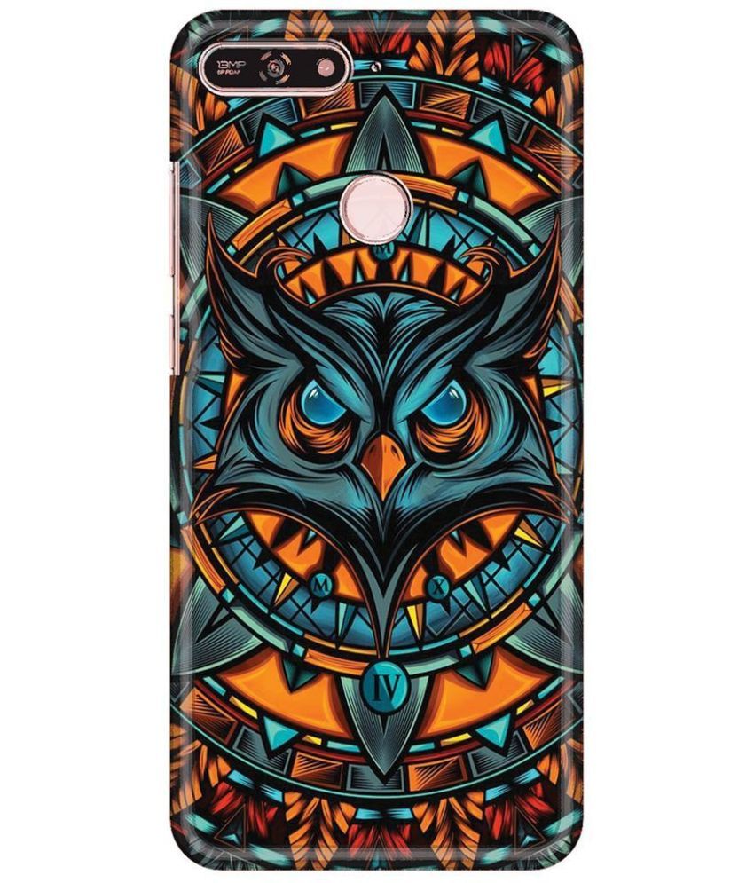     			hello case Multicolor Printed Back Cover Polycarbonate Compatible For Honor 7A ( Pack of 1 )