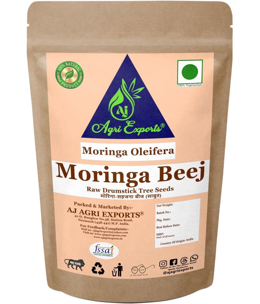     			AJ AGRI EXPORTS Moringa Beej - Sehjan Beej - Drumstick - Moringa Oleifera 200 gm