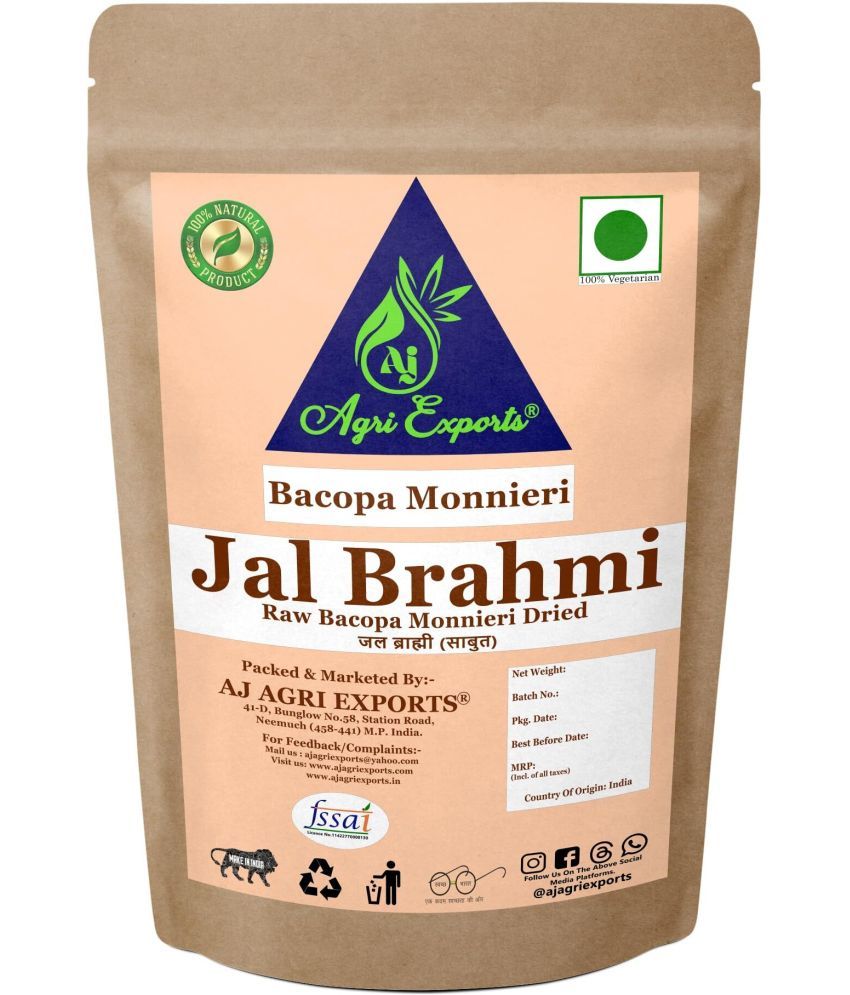     			AJ AGRI EXPORTS Jal Brahmi - Bacopa Monnieri Dry - Indian Pennywort 200 gm