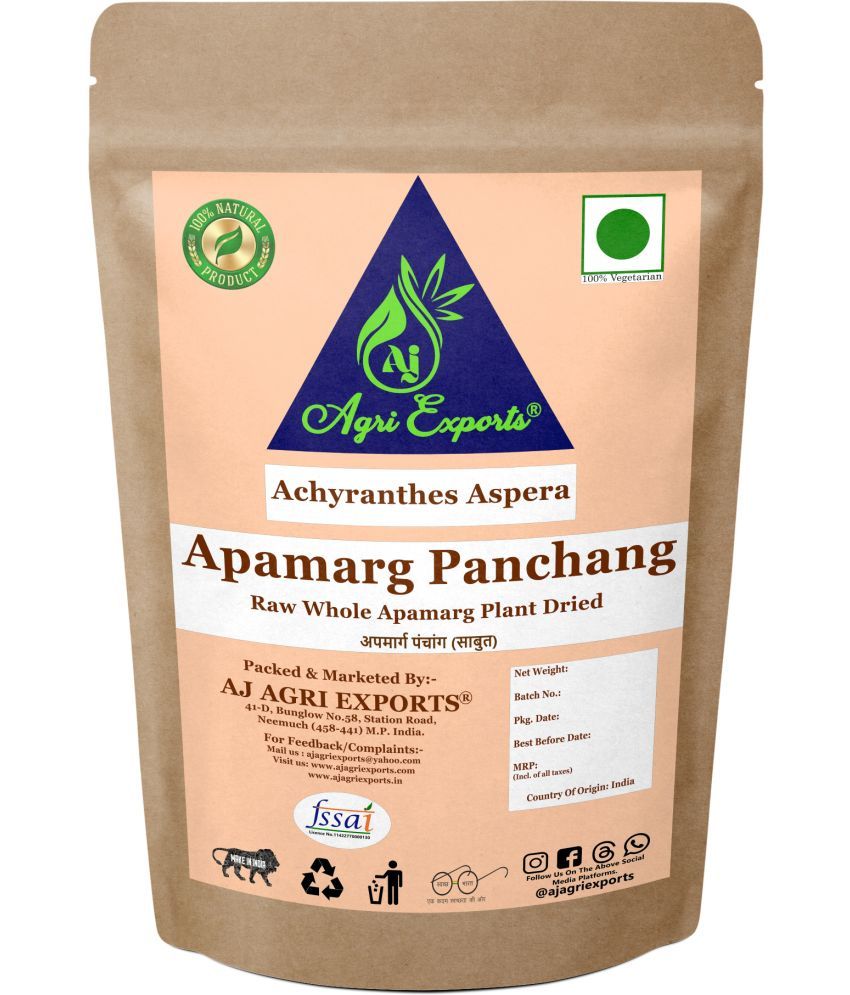     			AJ AGRI EXPORTS Apamarg Panchang - Latjeera Panchang - Achyranthes Aspera 100 gm