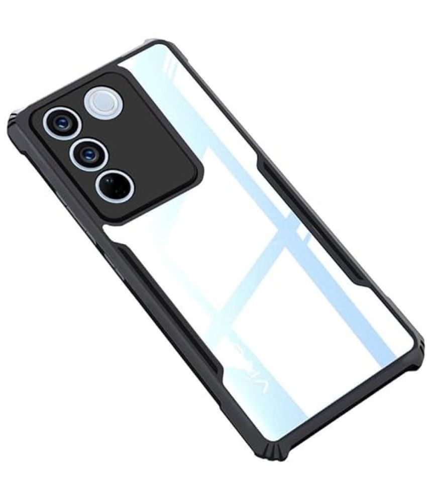     			Doyen Creations Shock Proof Case Compatible For Polycarbonate Vivo V27 Pro ( )