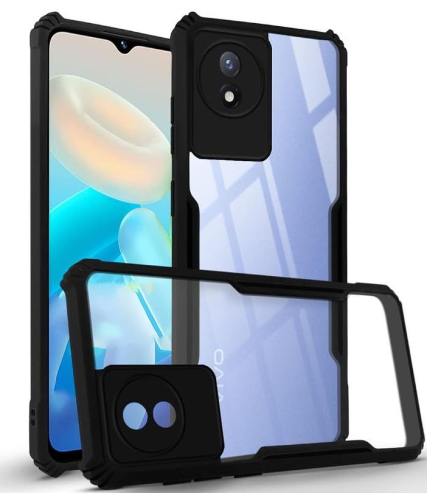     			Doyen Creations Shock Proof Case Compatible For Polycarbonate Vivo Y02 ( )