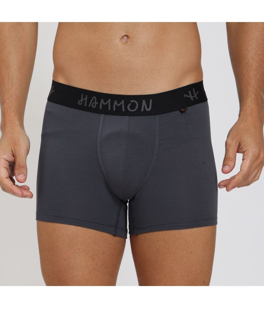     			Hammon Pack of 1 Cotton Briefs For Men's ( Grey )