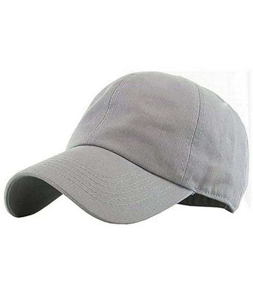     			Infispace Pack of 1 Cotton Men's Cap ( Grey )