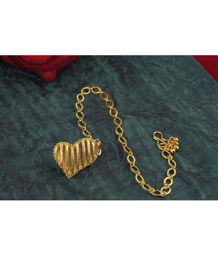     			JFL Gold Charm Bracelet ( Pack of 1 )