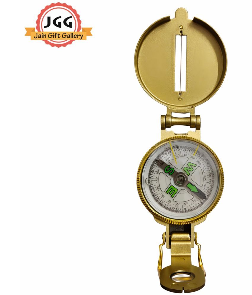     			Professional High Accuracy Metal Waterproof Gold Compass for Directions