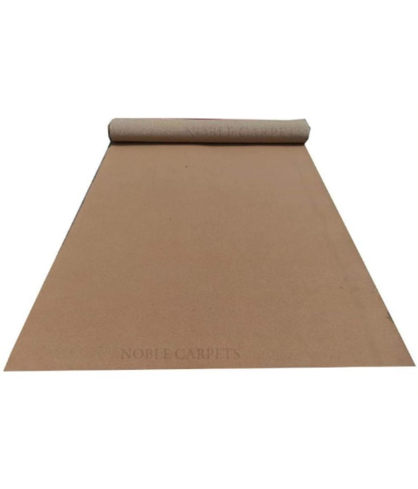     			ANABIA CARPET Beige Polypropylene Carpet Plain 3x5 Ft