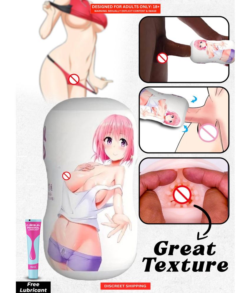     			Budget-Friendly Light Weight Handjob Masturbation Cup- Skin Color | 13 cm Length | Stretchable, and Adjustable with Kaamraj Lube Free